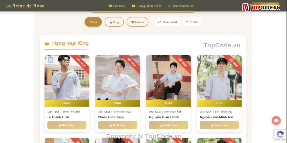 Source code web,code web,web bình chọn,web